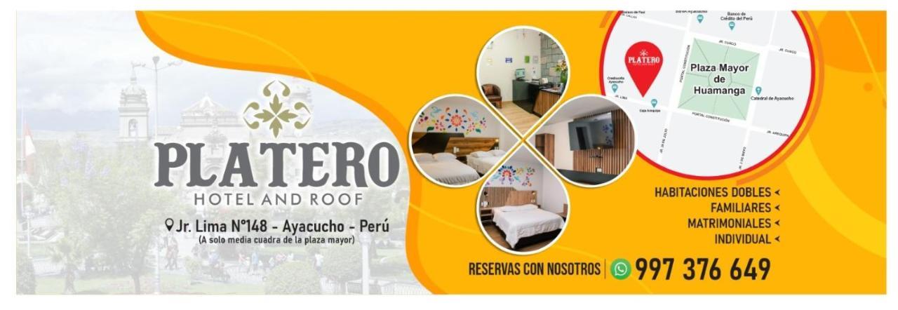 Platero Hotel Аякучо Экстерьер фото